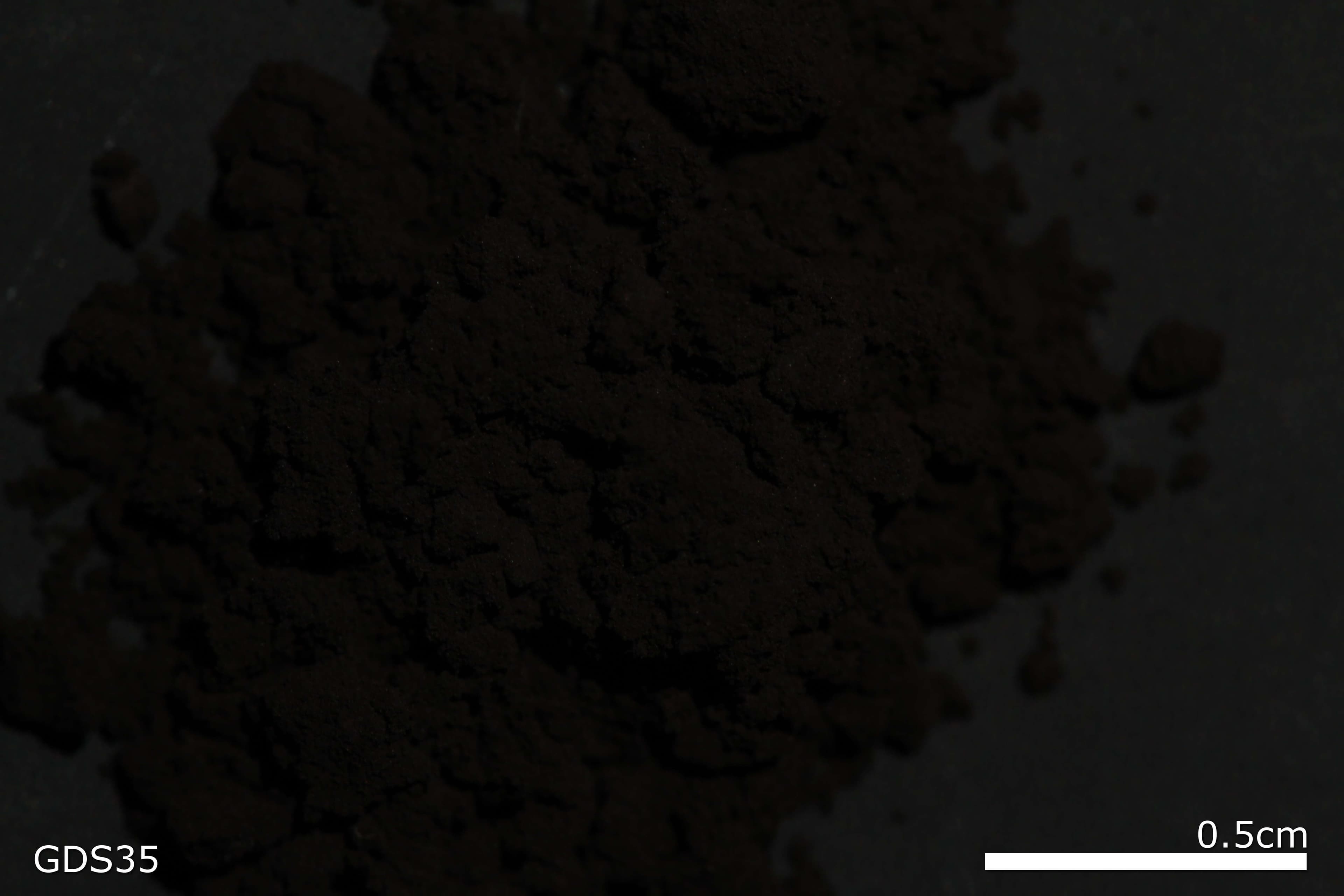 Praseodymium Oxide sample photograph, USGS Spectral Library Version 7