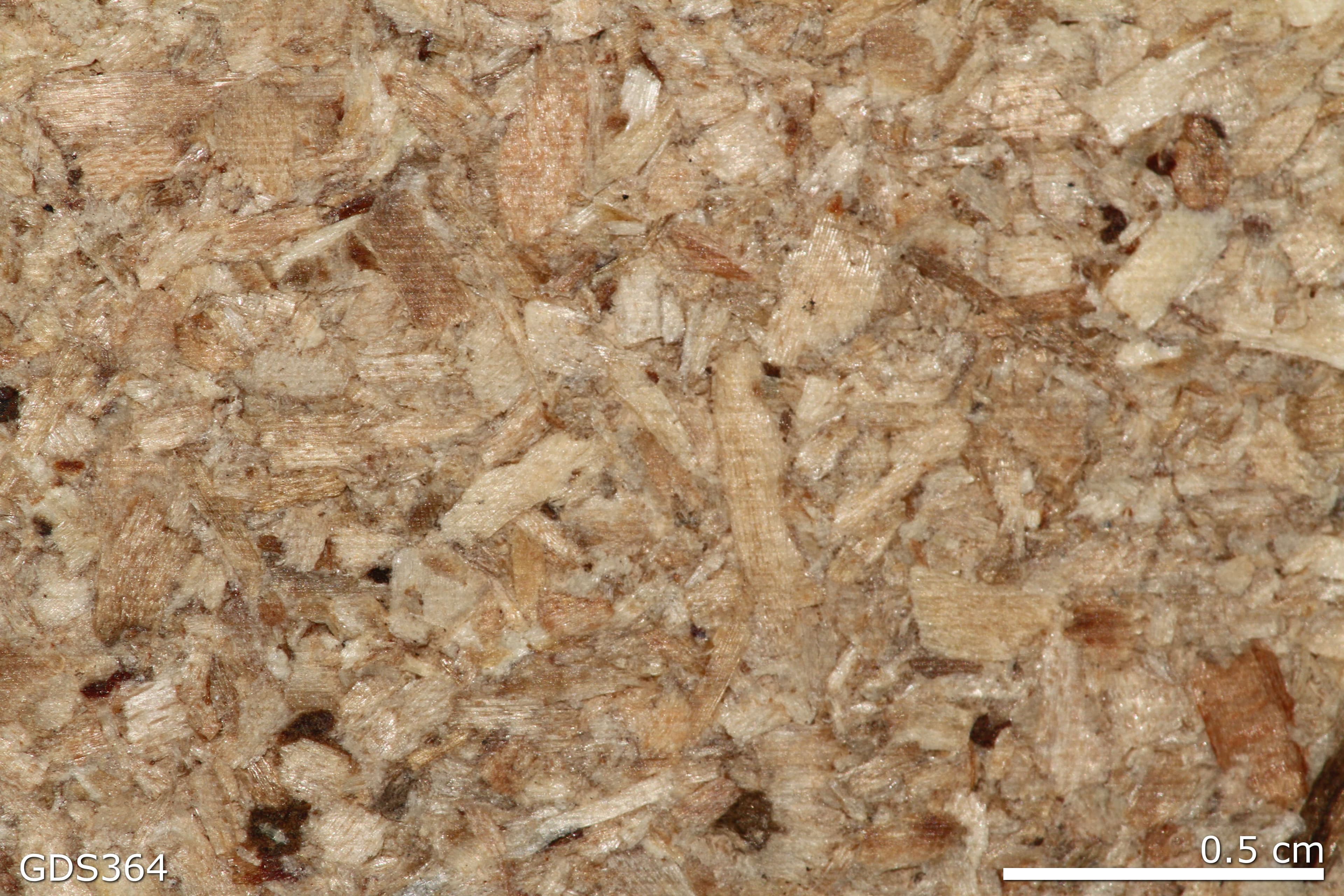 Particle Board sample photograph, USGS Spectral Library Version 7