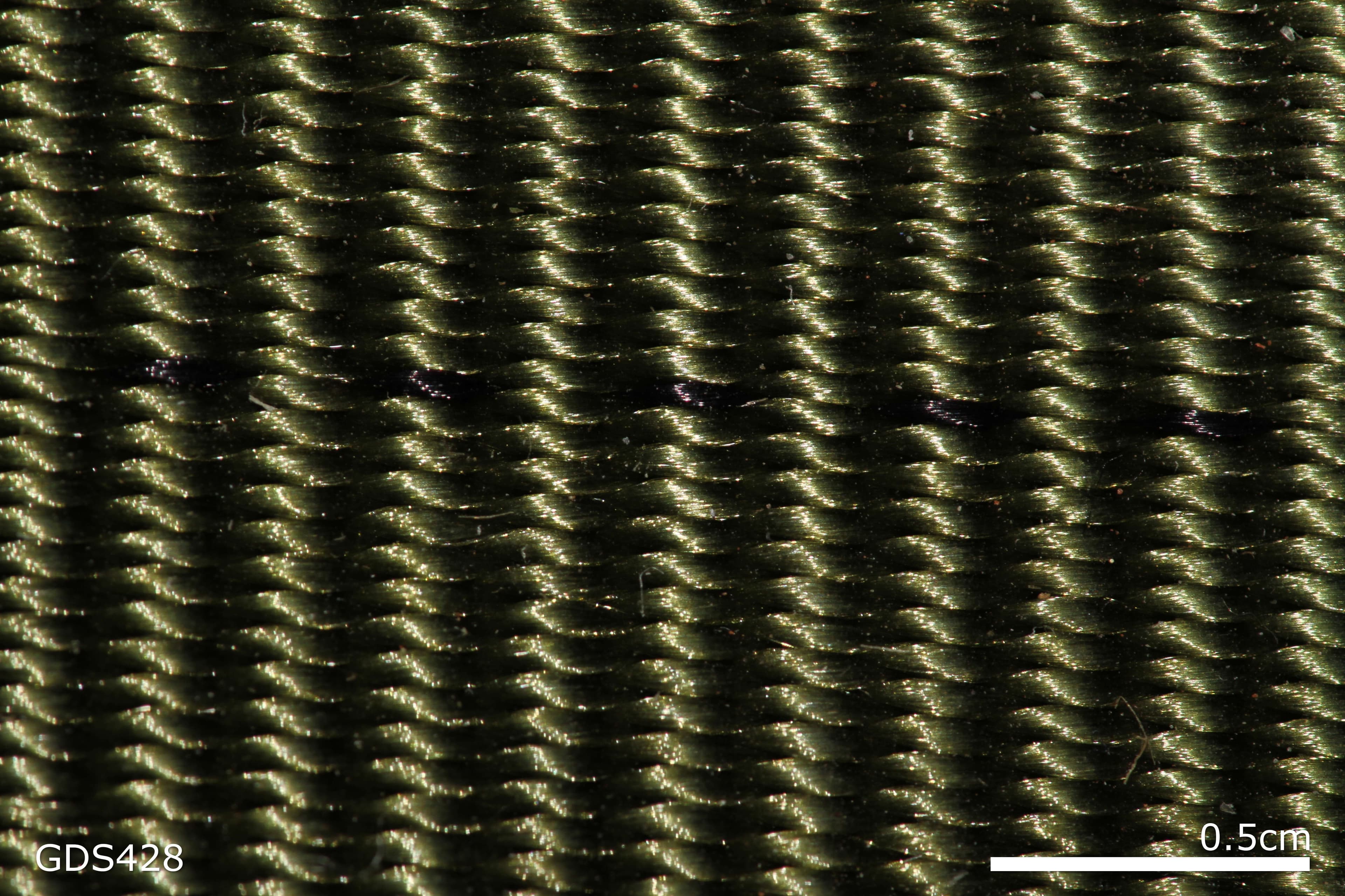 Nylon Webbing sample photograph, USGS Spectral Library Version 7