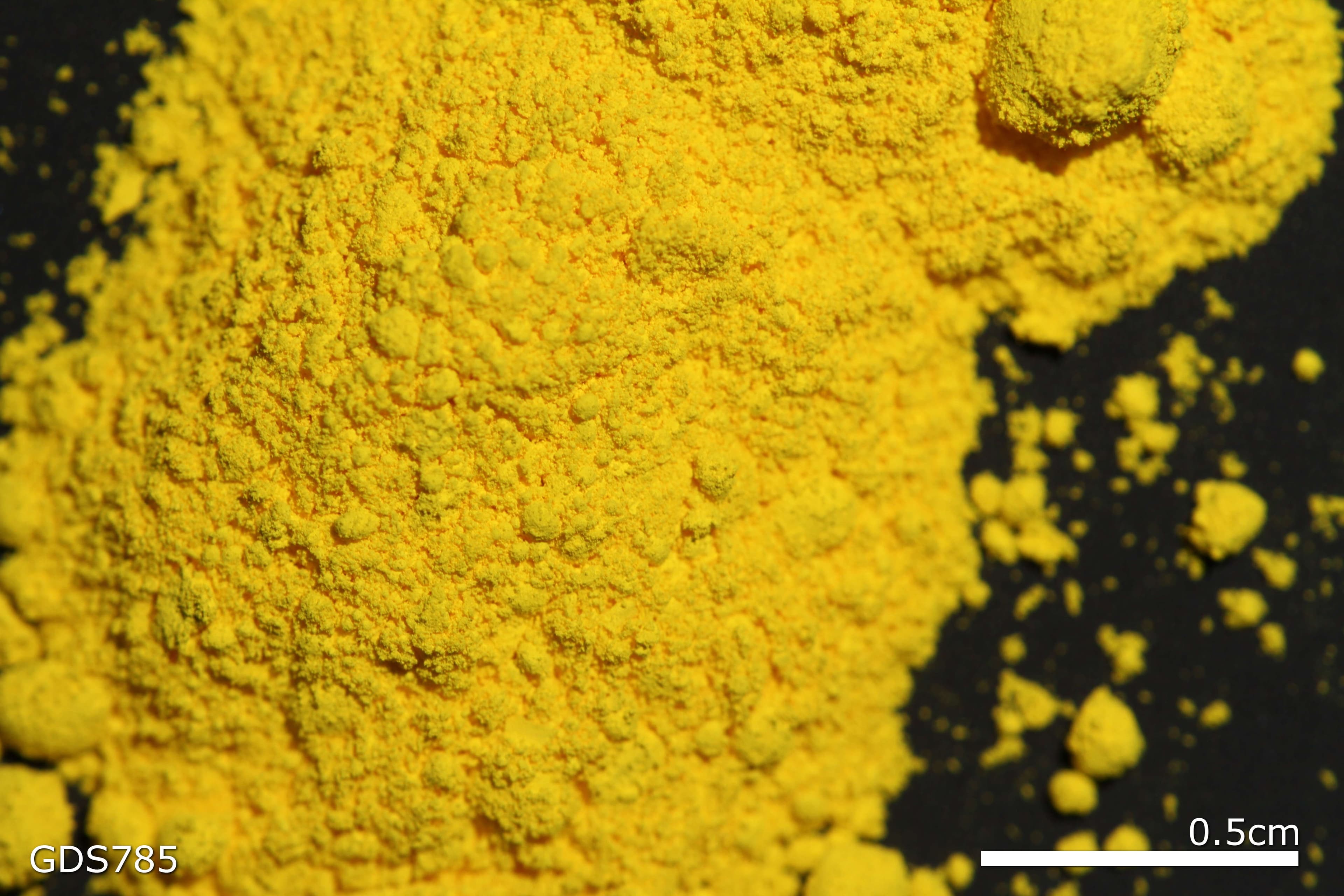 Brilliant(Hansa)yellowGDS785 sample photograph, USGS Spectral Library Version 7