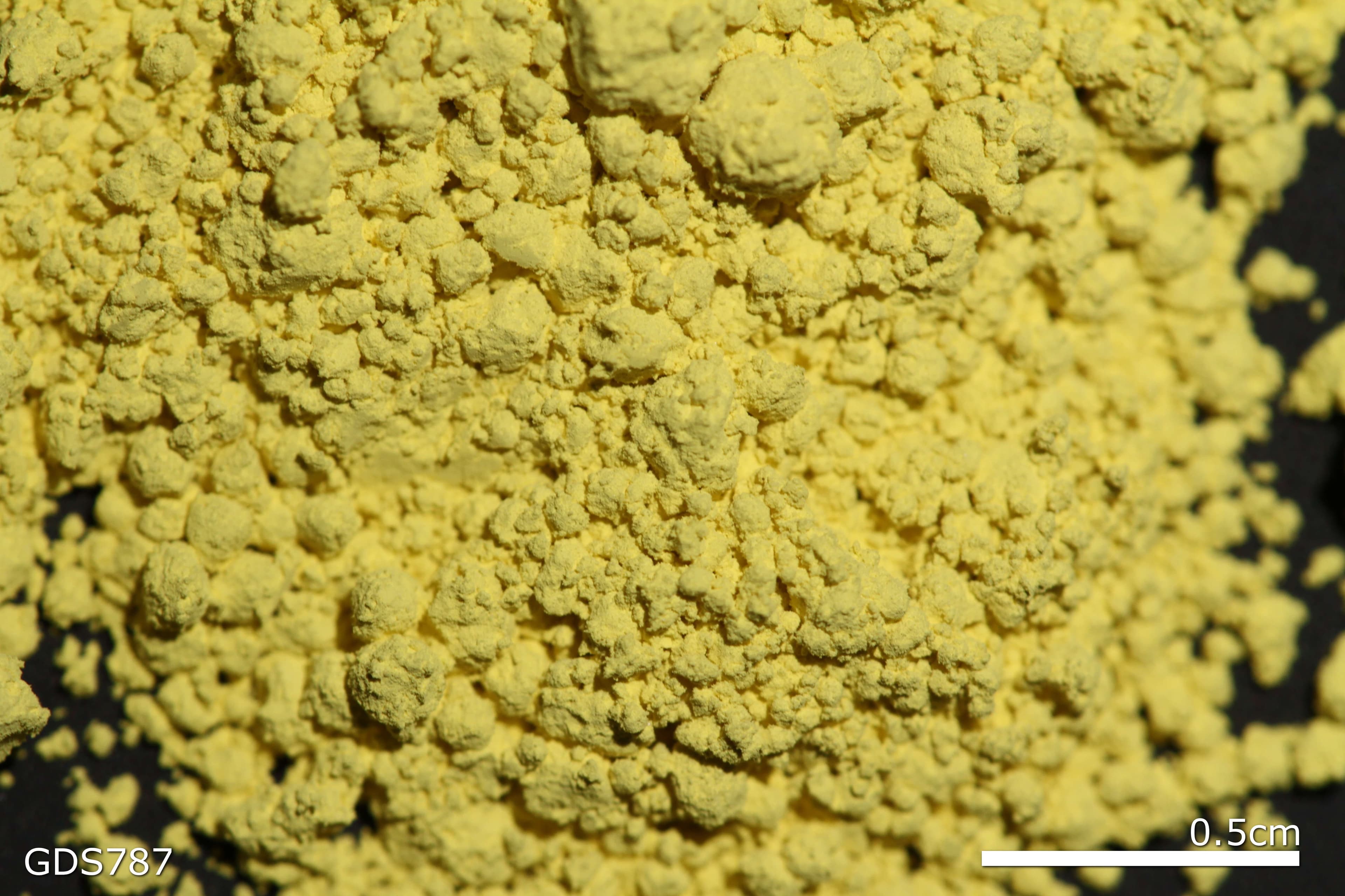 Naples yellow sample photograph, USGS Spectral Library Version 7