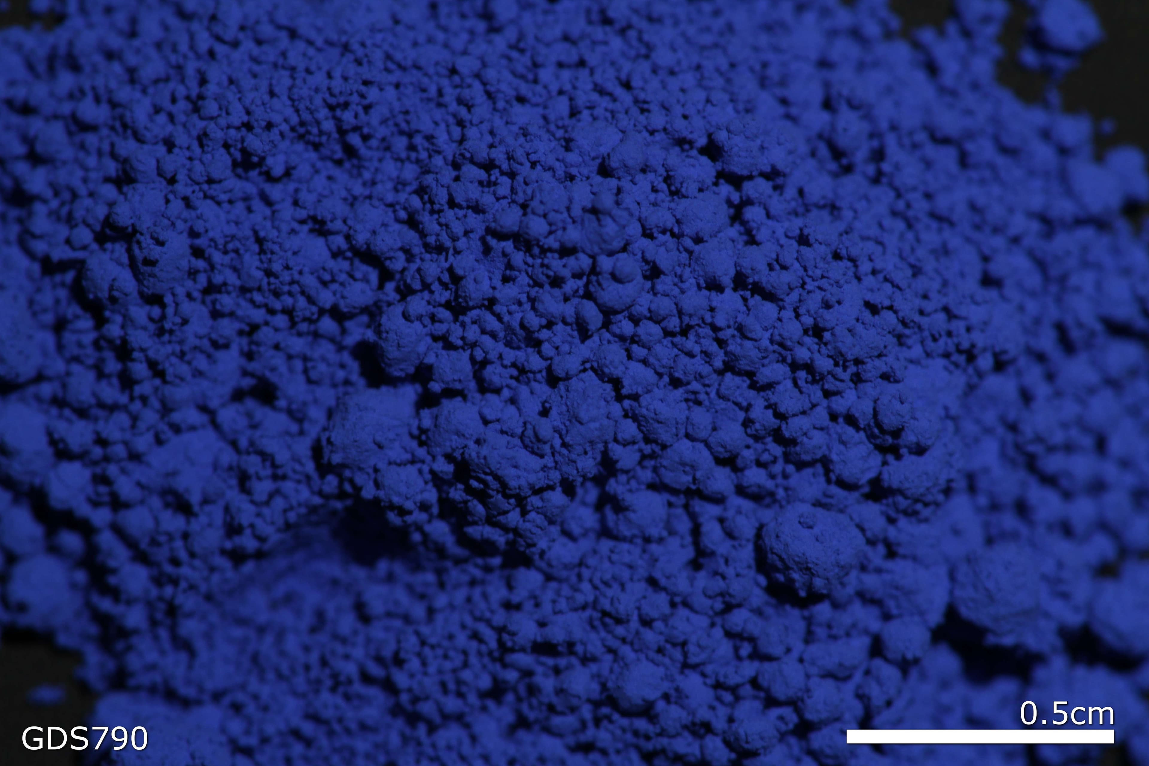 Cobalt blue sample photograph, USGS Spectral Library Version 7