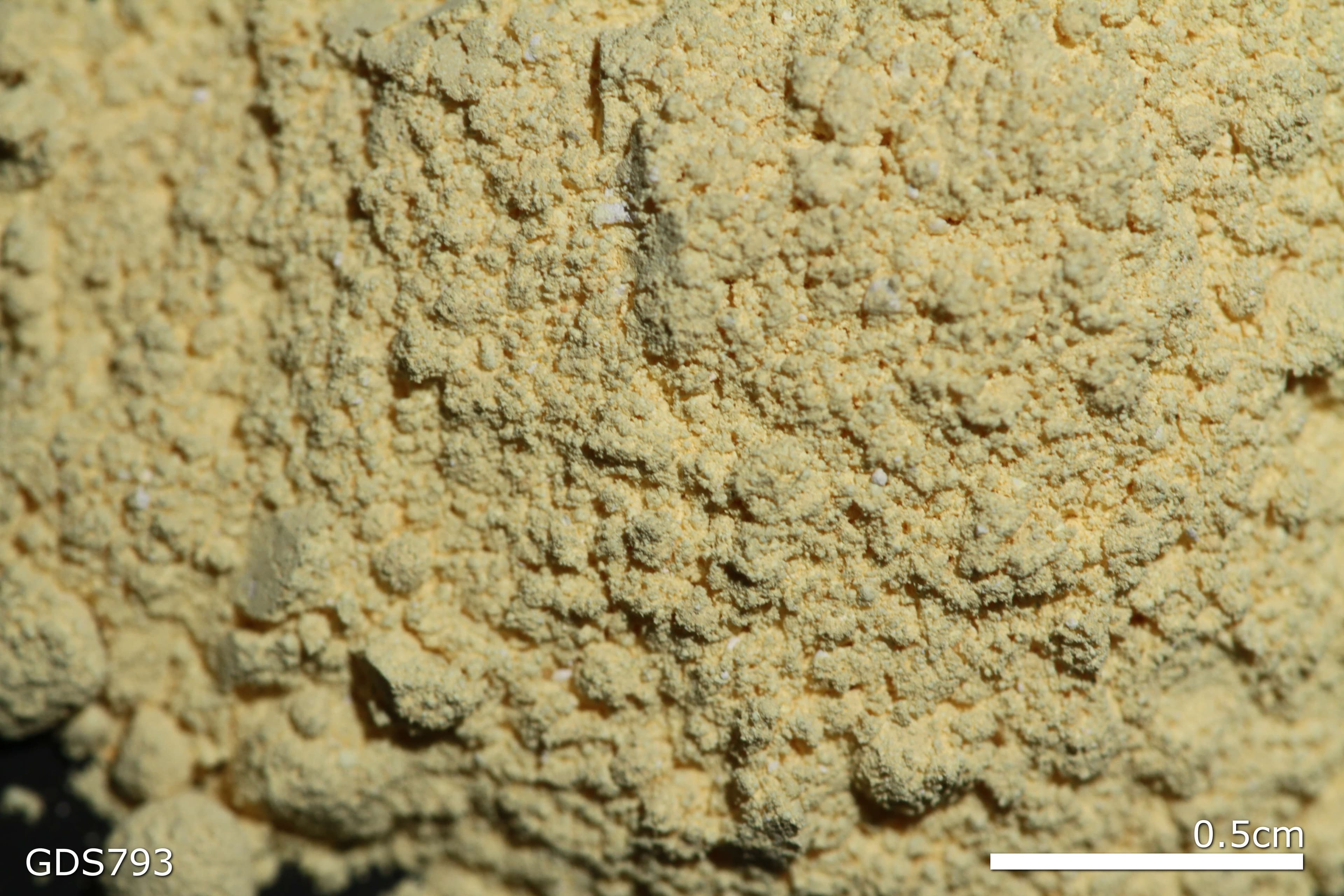 Lead-tin yellow sample photograph, USGS Spectral Library Version 7