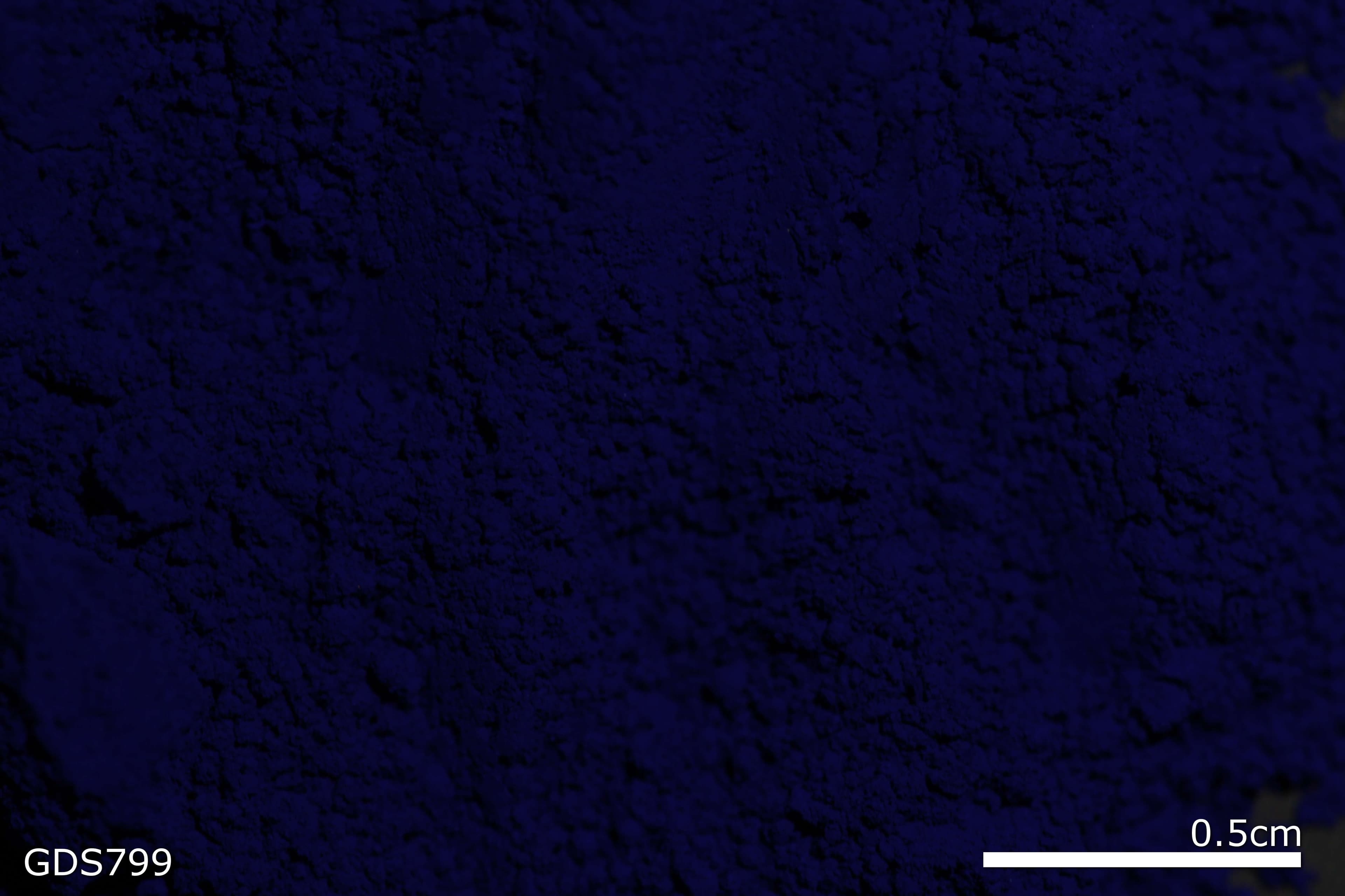 Phthalocyaninie blue sample photograph, USGS Spectral Library Version 7