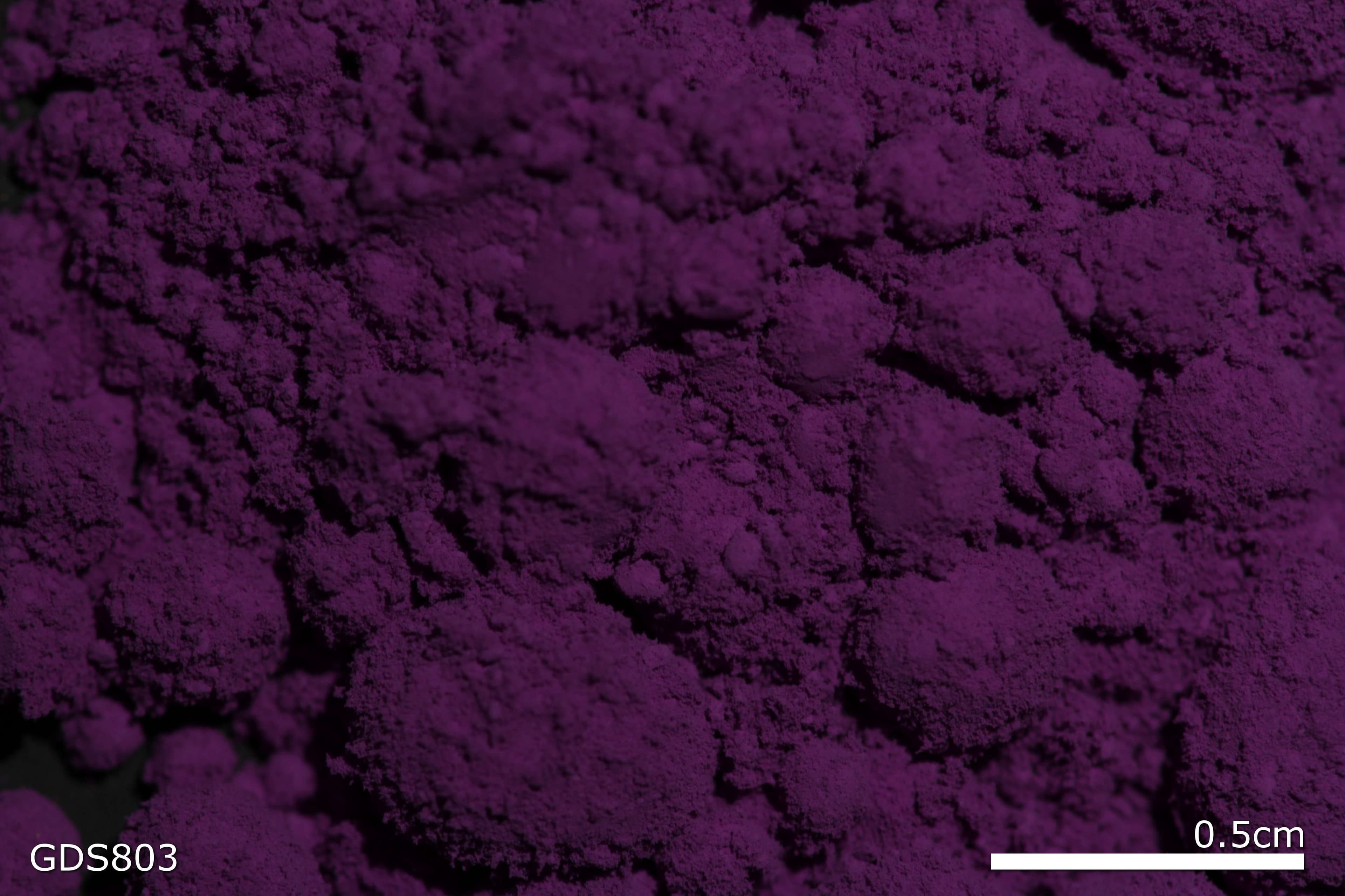 Cobalt violet sample photograph, USGS Spectral Library Version 7