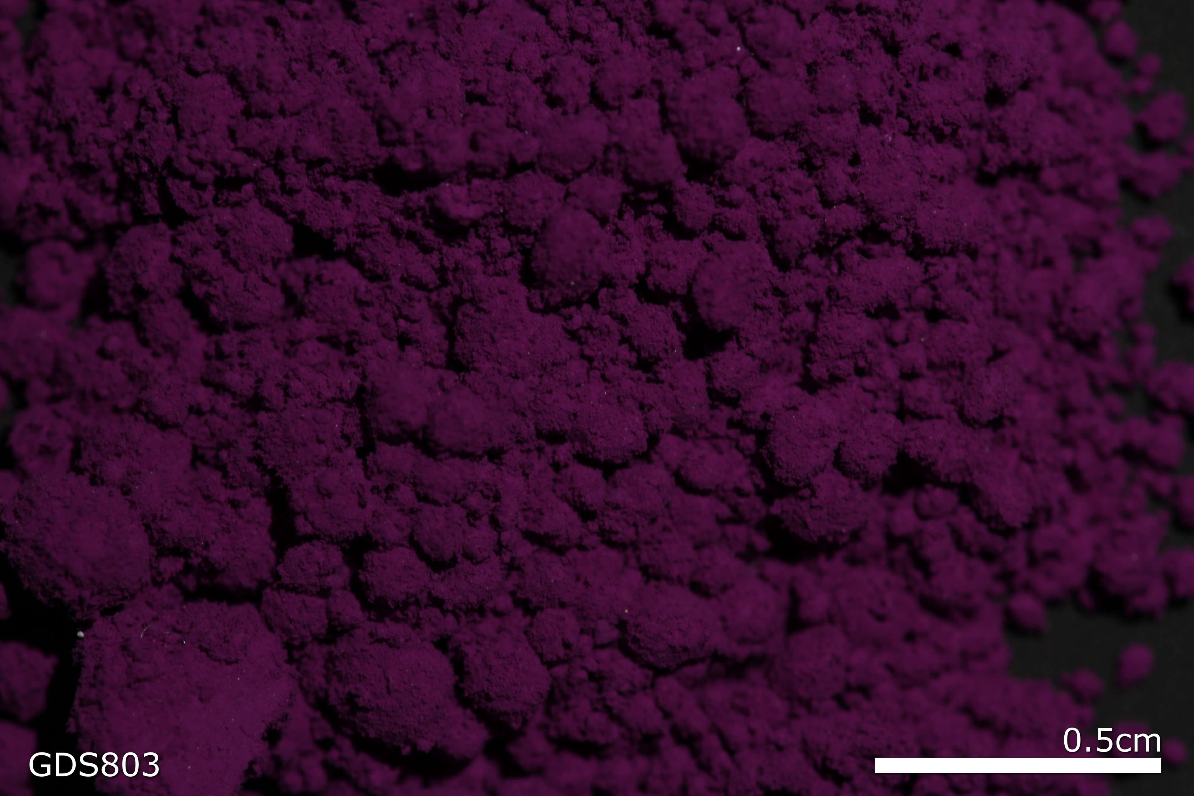 Manganese violet sample photograph, USGS Spectral Library Version 7
