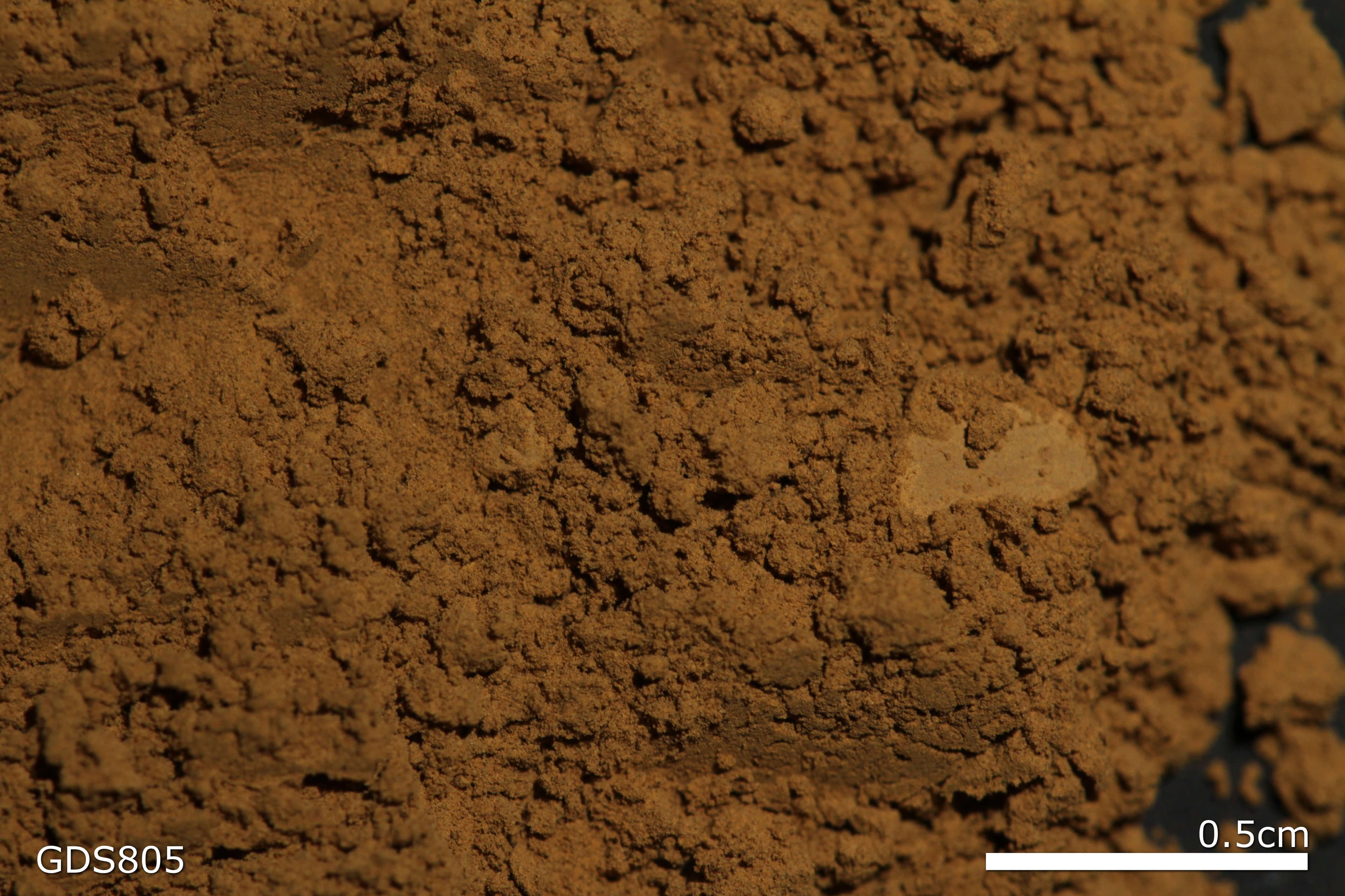 Italian nat sienna sample photograph, USGS Spectral Library Version 7
