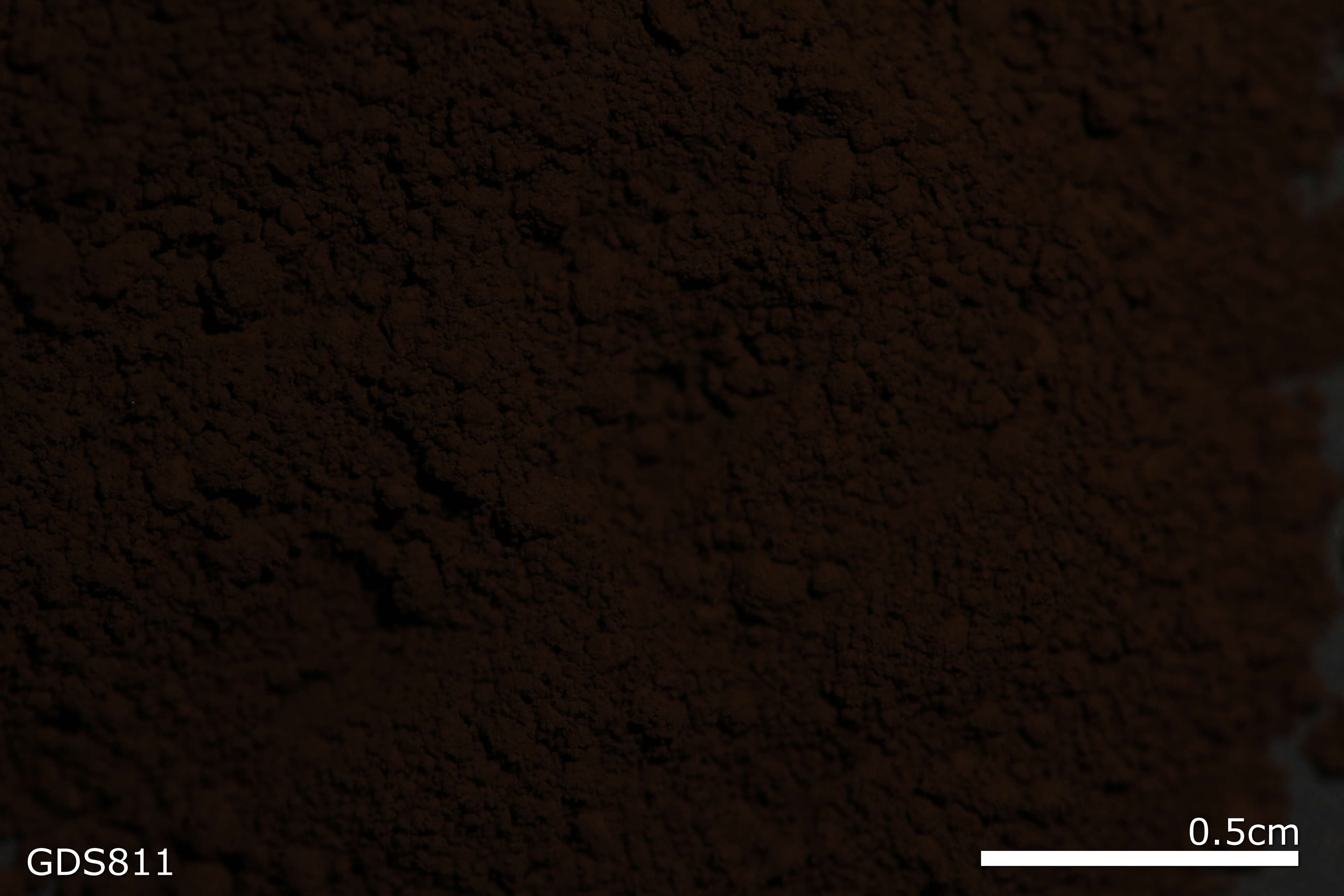 Burnt umber sample photograph, USGS Spectral Library Version 7