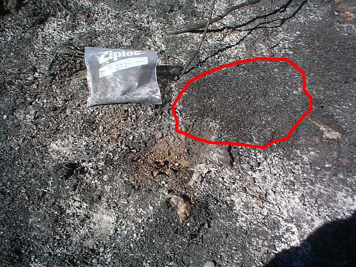 BurnArea TopSurface sample