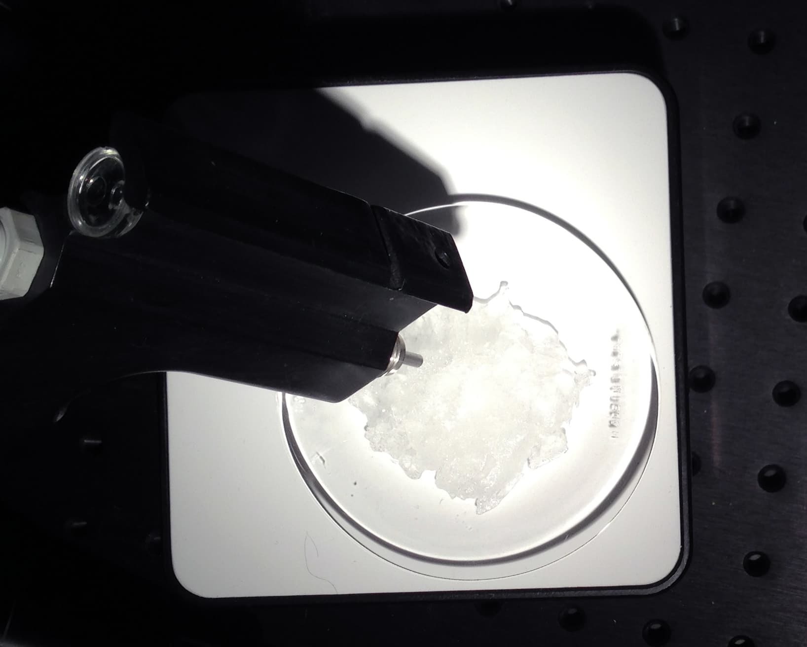 Camphene SA-456055 sample photograph, USGS Spectral Library Version 7