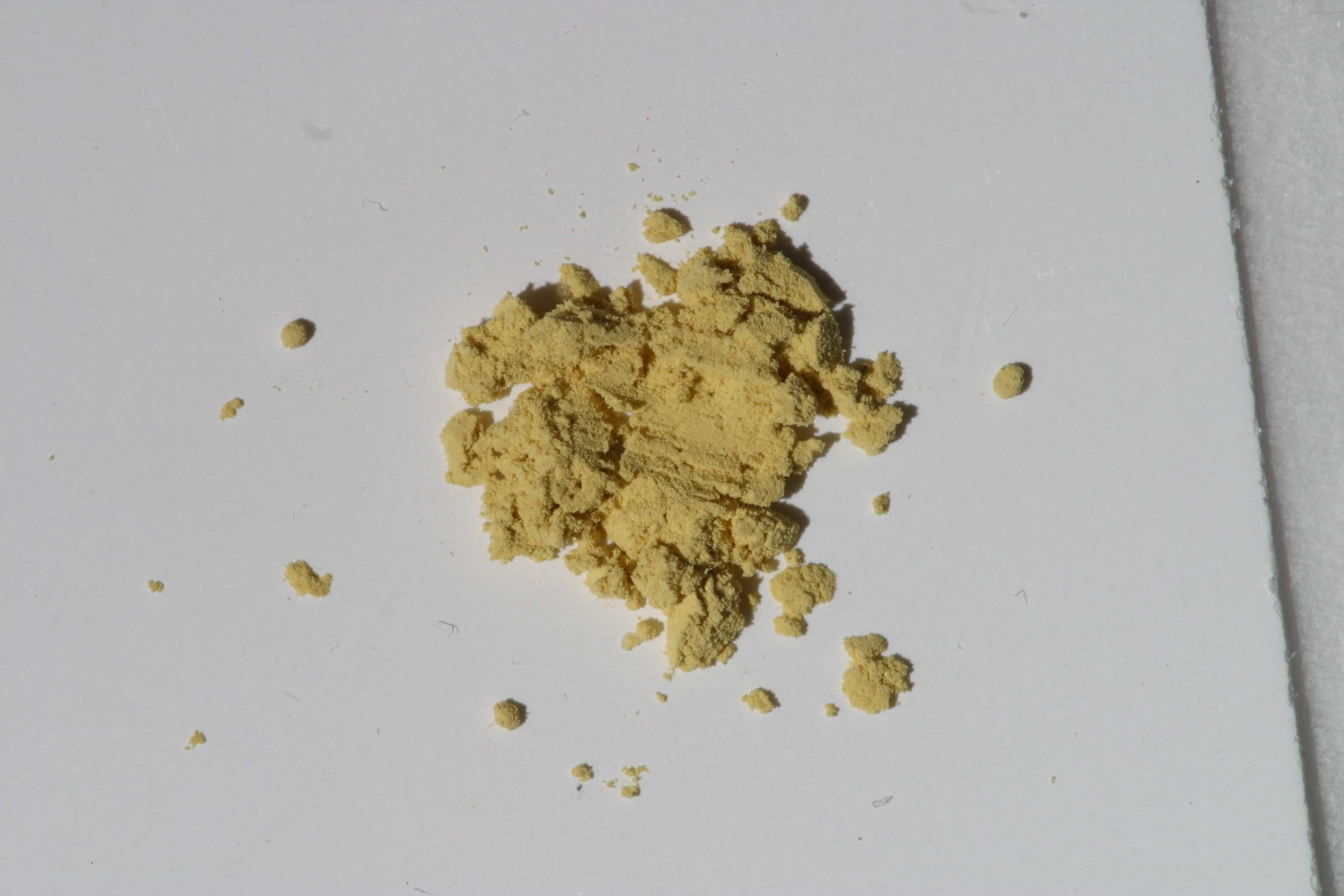 Jarosite sample photograph, USGS Spectral Library Version 7