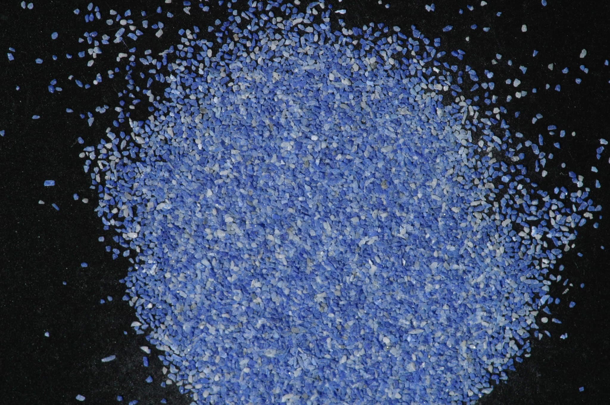 Lazurite sample photograph, USGS Spectral Library Version 7