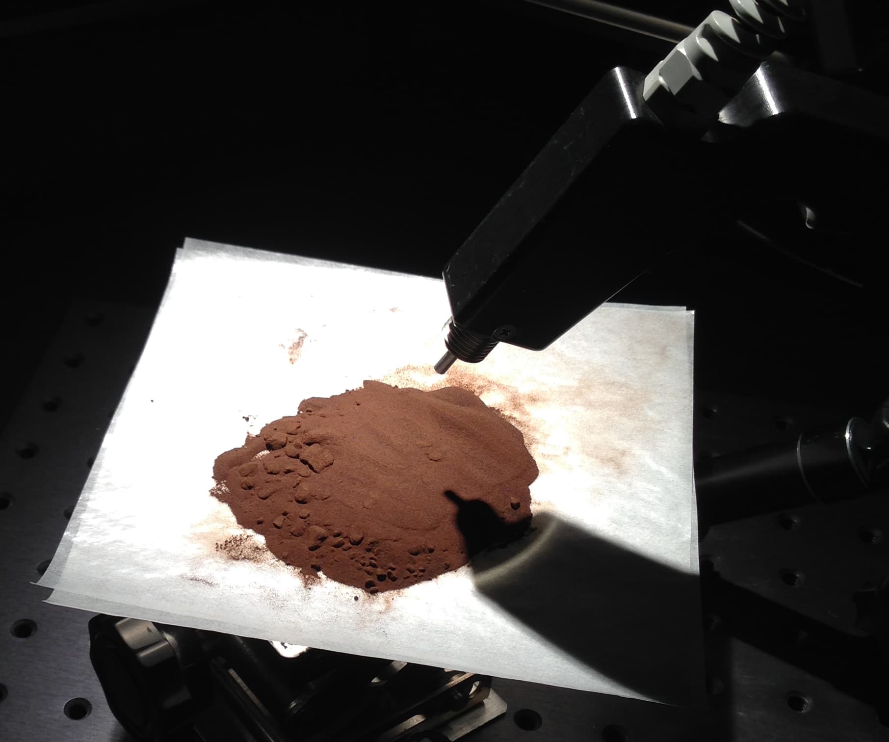 Lignin alkali SA-370959 sample photograph, USGS Spectral Library Version 7