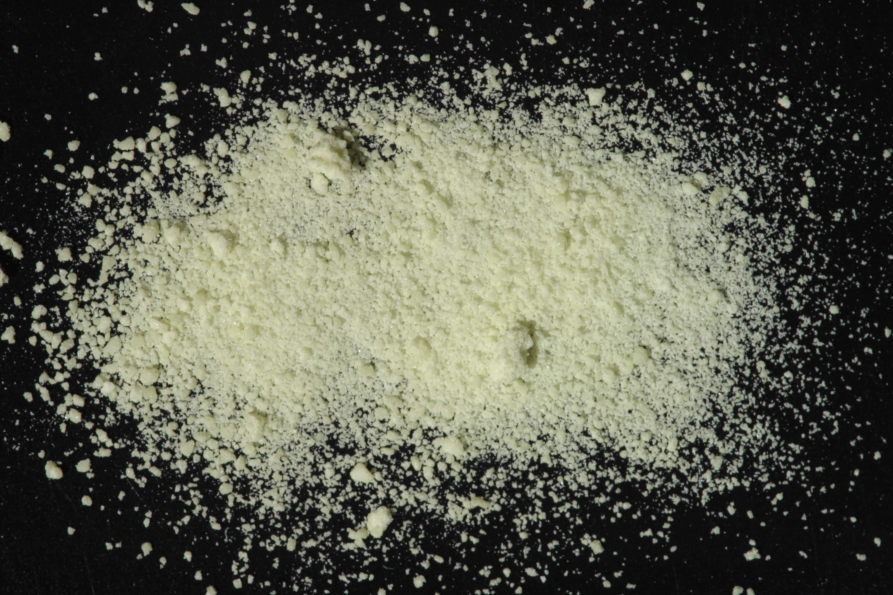 Sulfur sample photograph, USGS Spectral Library Version 7